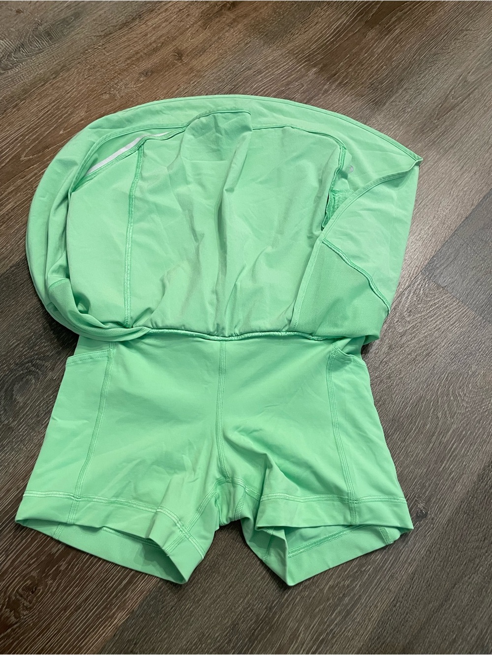 lululemon athletica Hotty Hot High-Rise Skirt Green Athletic Skort Size 4 - Picture 7 of 8